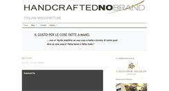 Desktop Screenshot of handcraftednobrand.com